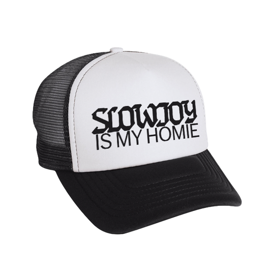 Slow Joy is My Home Trucker (Black)